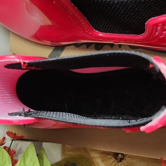 Seven7 Halifax Rain Bootie Red Size 8 - Picture 6 of 10